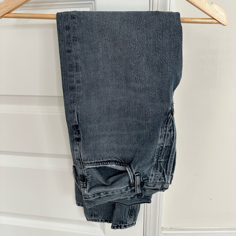 Agolde Riley High-Rise Crop Denim Jeans
